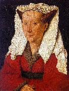 Jan Van Eyck, Portrait of Margarete van Eyck